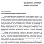 List Ministra Obrony Narodowej Mariusza Błaszczaka do organizatorów i uczestników obchodów 76. rocznicy wybuchu Powstania Warszawskiego List Ministra Obrony Narodowej Mariusza Błaszczaka do organizatorów i uczestników obchodów 76. rocznicy wybuchu Powstania Warszawskiego