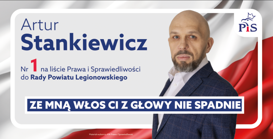 Powiat okręg 2 Jabłonna – Artur Stankiewicz